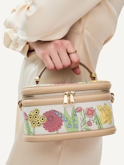 Radley Small RHS 25 Zip Around White Cross-Body Bag - Image 2 of 6