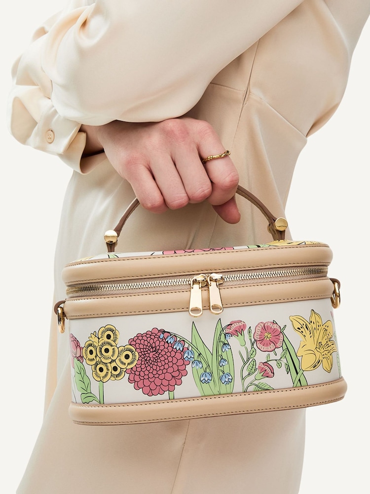 Radley Small RHS 25 Zip Around White Cross-Body Bag - Image 2 of 6