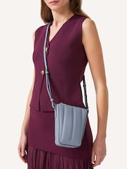 Bolsa transversal Radley Small Blue Oak Street Quilt Ziptop - Imagem 6 de 7