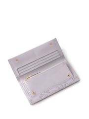 Radley Large Purple Wild Flower Print Flapover Purse - Image 3 of 4