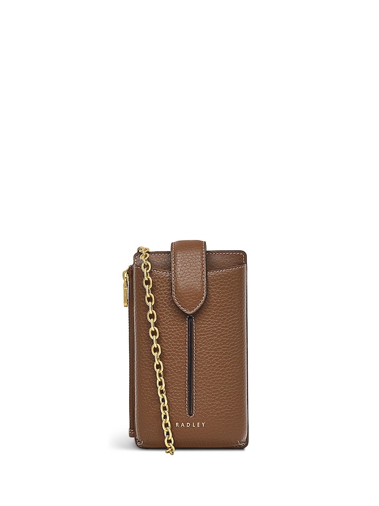 Castanho - Radley Large Hillgate Phone Brown Cross-Body Bag - Imagem 1 de 4