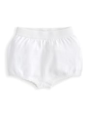 Mamas & Papas Flower Embroidered 100% Cotton White Polo & Shorts Knit Set - Image 5 of 6