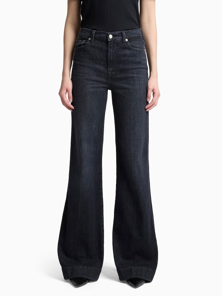 7 For All Mankind Modern Dojo Black Jeans - Image 2 of 6