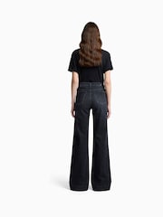 7 For All Mankind Modern Dojo Black Jeans - Image 3 of 6