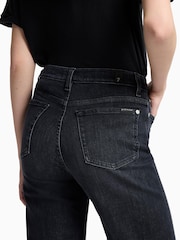 7 For All Mankind Modern Dojo Black Jeans - Image 4 of 6