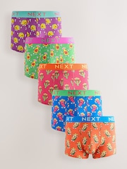Bright Food Print - Pacote 5 - Boxers hipster 5 Pacote - Imagem 1 de 9