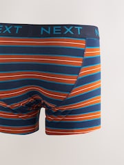 Navy Colour Stripe 5 Pack Trunk Boxers - Image 7 of 9