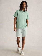 White Stuff Geo Printed Chino Shorts - Imagen 1 de 4