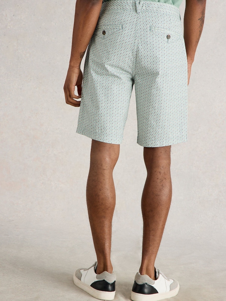 White Stuff Geo Printed Chino Shorts - Imagen 2 de 4