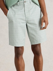 White Stuff Geo Printed Chino Shorts - Imagen 3 de 4