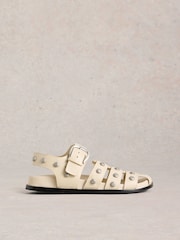 White Stuff White Helena Studded Fisherman Sandals - Image 2 of 5