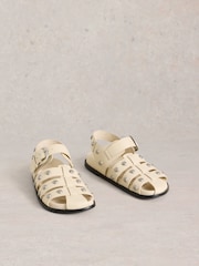White Stuff White Helena Studded Fisherman Sandals - Image 3 of 5