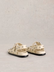 White Stuff White Helena Studded Fisherman Sandals - Image 4 of 5