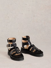 White Stuff Black Alexa Gladiator Sandals - Image 1 of 4