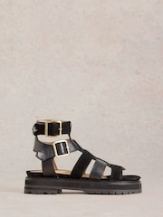 White Stuff Black Alexa Gladiator Sandals - Image 2 of 4
