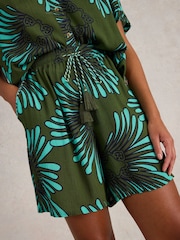 White Stuff Green Sloane Shorts - Image 4 of 4