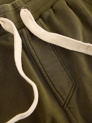 White Stuff Green Brampton Cotton Jersey Shorts - Image 6 of 6