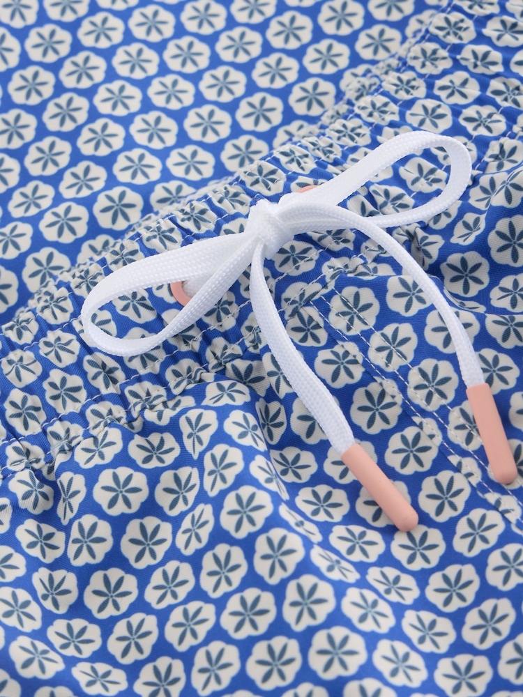 White Stuff Geo Print Volley Swim Shorts - صورة 6 من 6