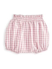 Mamas & Papas Pink Gingham Sleeveless Top & Shorts Set - Image 5 of 5