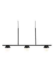 Nordlux Black Contina 3-Spot Pendant Ceiling Light - Image 6 of 6