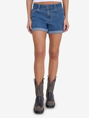 NOISY MAY Blue Denim Shorts - Image 4 of 7