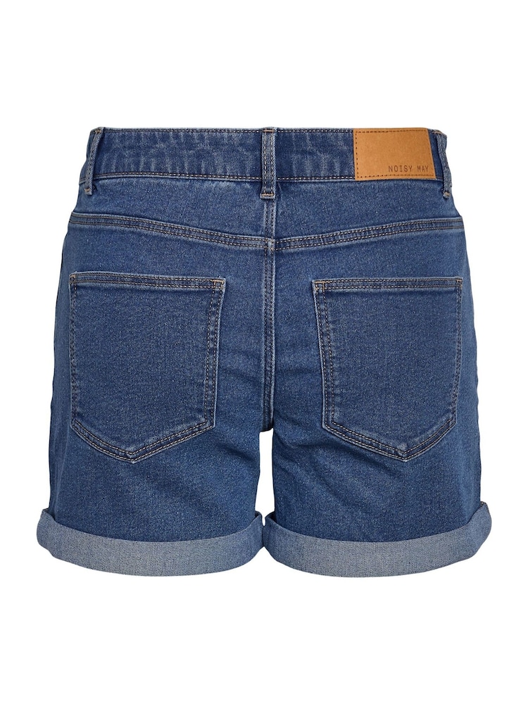 NOISY MAY Blue Denim Shorts - Image 7 of 7