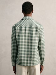 Multicolor verde - Reiss Ribona Woven Check Twin Pocket Overshirt - Imagen 4 de 7