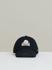 Reiss Navy Brava Cap Reiss | Ché Sunset-Embroidered Cap - Image 1 of 5