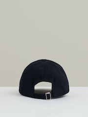 Reiss Navy Brava Cap Reiss | Ché Sunset-Embroidered Cap - Image 4 of 5