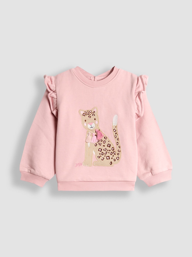 Jojo Maman Bébé Brown Sweatshirt And Leggings Set - Image 2 of 6