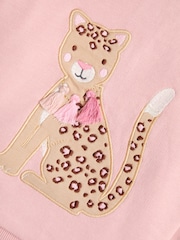 Jojo Maman Bébé Brown Sweatshirt And Leggings Set - Image 6 of 6