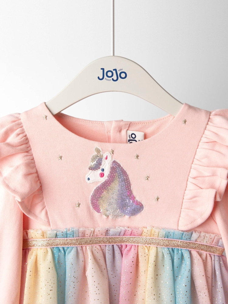pink and violet unicorn dress Buy JoJo Maman Bébé Purple Unicorn Appliqué Tulle Party Dress from Next USA