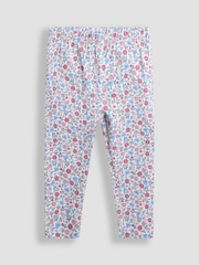 JoJo Maman Bébé Pink Light Appliqué Tulle Sweatshirt & Legging Set - Image 4 of 7