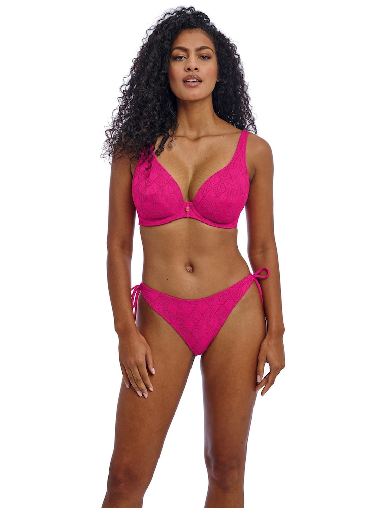 Freya Blue Ocean Breeze Tie Side Bikini Briefs - Image 1 of 6 Freya Blue Ocean Breeze Tie Side Bikini Briefs - Image 1 of 6