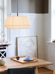 Nordlux White Dicte 40 Pendant Large Ceiling Light - Image 1 of 5