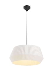 Nordlux White Dicte 40 Pendant Large Ceiling Light - Image 2 of 5