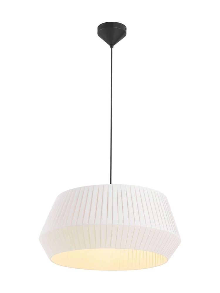 Nordlux White Dicte 40 Pendant Large Ceiling Light - Image 2 of 5