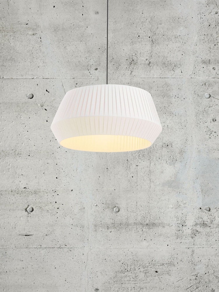 Nordlux White Dicte 40 Pendant Large Ceiling Light - Image 5 of 5 Nordlux White Dicte 40 Pendant Large Ceiling Light - Image 5 of 5