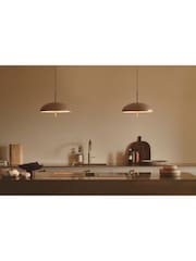 Nordlux Brown Versale 35 Pendant Small Ceiling Light - Image 1 of 2