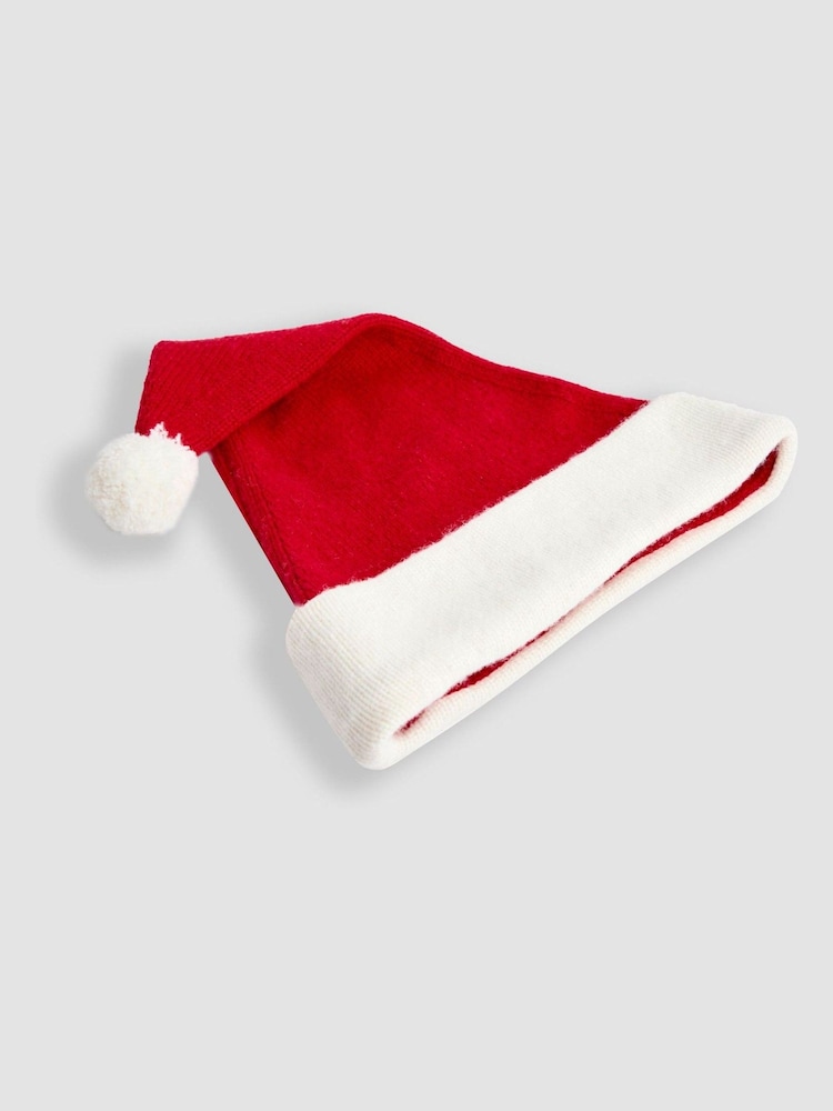 JoJo Maman Bébé Red Santa Hat - Image 2 of 3