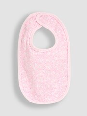 JoJo Maman Bébé Cream Flopsy 3-Pack Bibs - Image 6 of 9