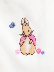 JoJo Maman Bébé Cream Flopsy 3-Pack Bibs - Image 9 of 9