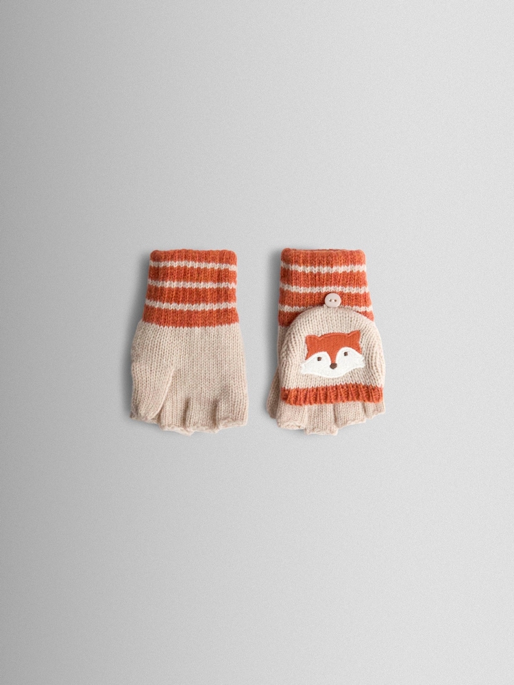 Natur - JoJo Maman Bébé Novelty Gloves - Bild 2 von 5