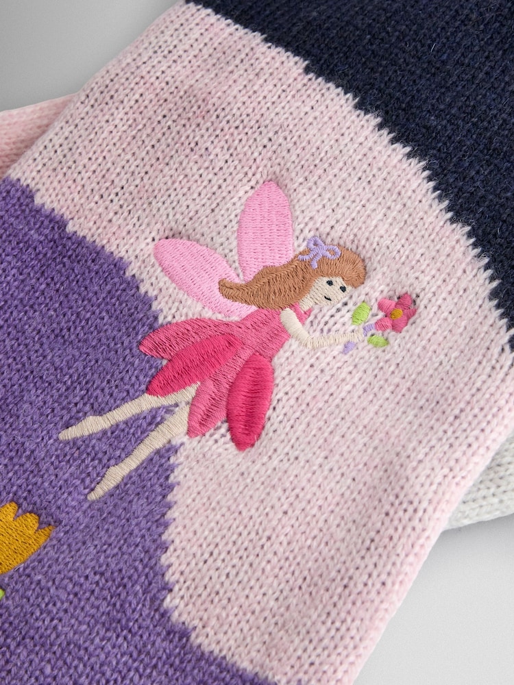 JoJo Maman Bébé Blue Unicorn Fairy Scarf - Image 5 of 5 JoJo Maman Bébé Blue Unicorn Fairy Scarf - Image 5 of 5