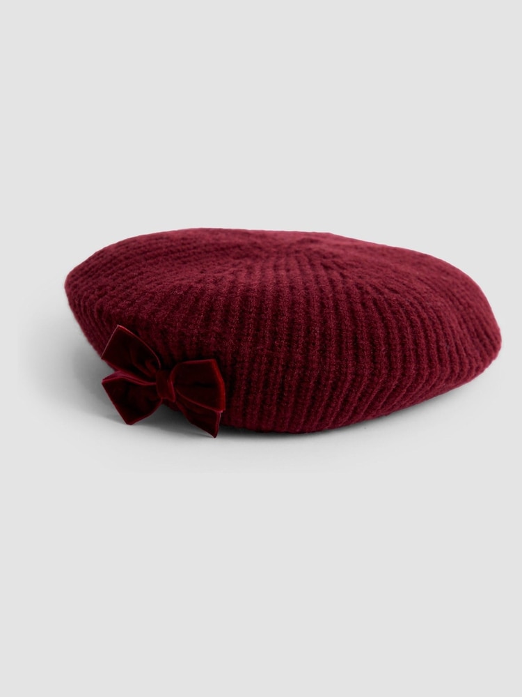 JoJo Maman Bébé Berry Beret Hat - Image 2 of 3