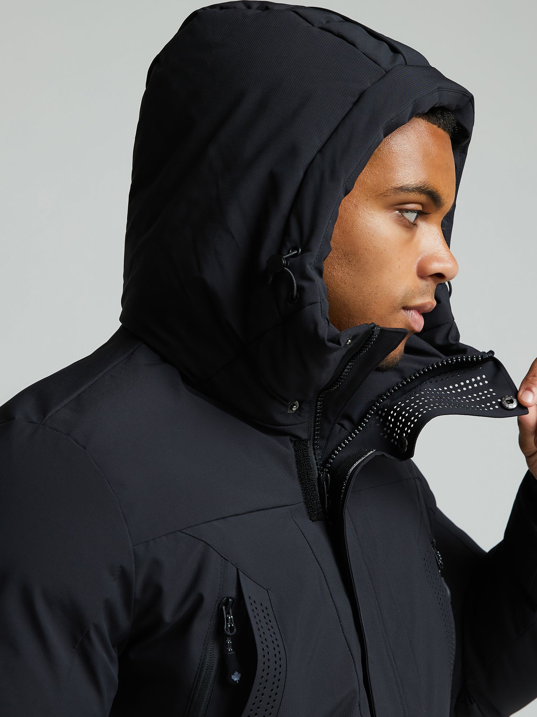 Buy Zavetti Canada Black Eranio Puffer Parka Jacket from the Next