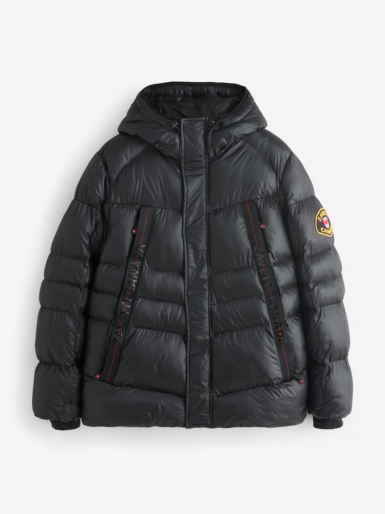 Zavetti Canada Malzini Short Puffer Black Jacket - Image 1 of 1 Zavetti Canada Malzini Short Puffer Black Jacket - Image 1 of 1