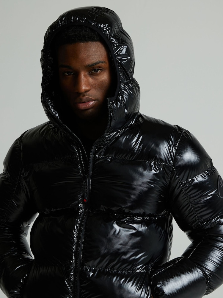 Zavetti Canada Palzino Puffer Black Jacket - Imagen 6 de 6