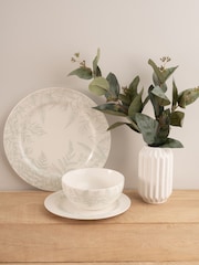 Mary Berry 12 Piece Green Botanical Dinner Set - Image 1 of 8
