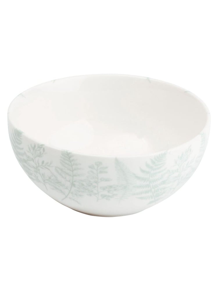 Mary Berry 12 Piece Green Botanical Dinner Set - Image 8 of 8